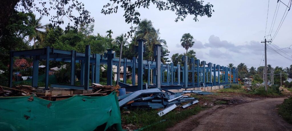 2. PEB Structure Ground Floor