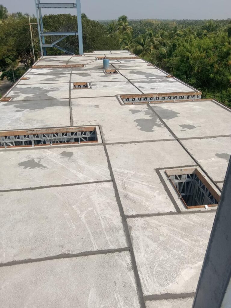 8. RCC Slab Second Floor