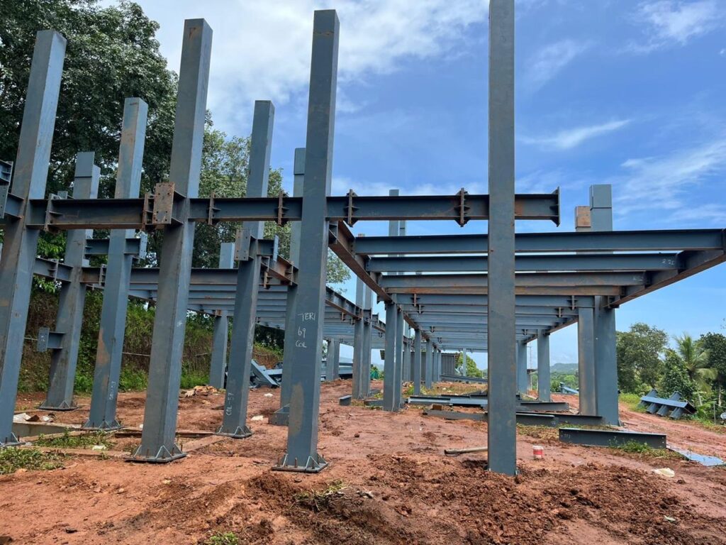 2. PEB Structure Ground-First Floor